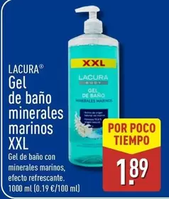 Lacura - Gel De Baño Minerales Marinos Xxl