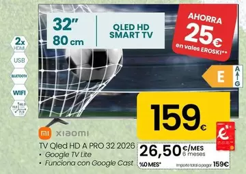Xiaomi - Tv Qled Hd A Pro 32 2026 