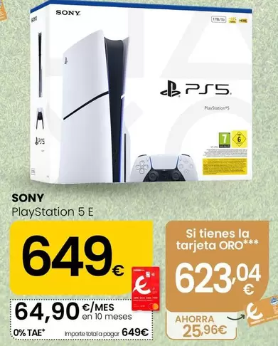 Sony - Playstation 5 E