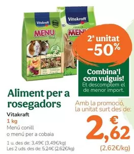 Vitakraft - Alimento Para Roedor