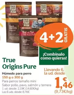 True Origins Pure - Humedo Para Perro