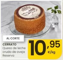Cerrato - Queso De Leche Cruda De Oveja Reserva