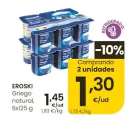 Eroski - Griego Natural
