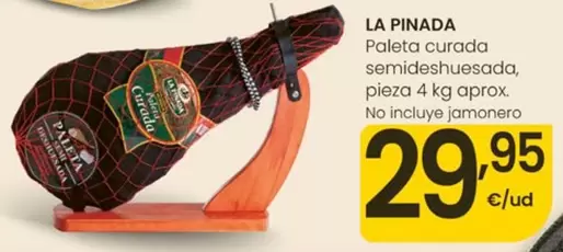 La Pinada - Paleta Curada Semideshuesada