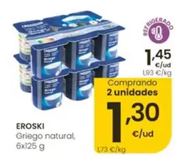 Eroski - Griego Natural