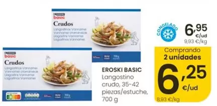 Eroski Basic - Langostino Crudo