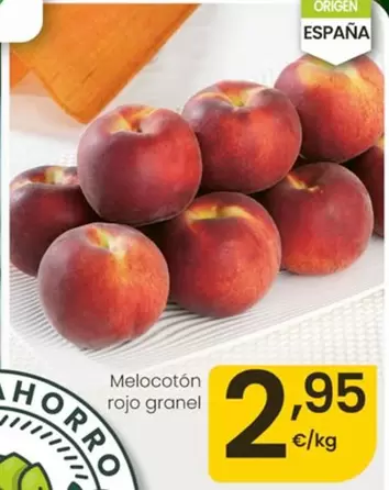 Melocotón Rojo Granel