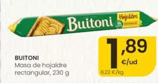 Buitoni - Masa De Hojaldre Rectangular
