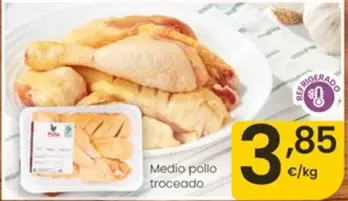 Medio Pollo Troceado