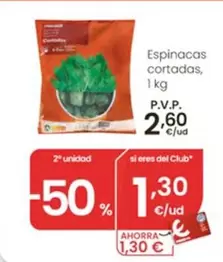 Eroski - Espinacas Cortadas