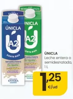 Unicla - Leche Entera O Semidesnatada