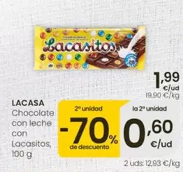 Lacasa - Chocolate Con Leche Con Lacasitos