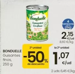Bonduelle - Guisantes Finos