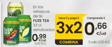 Fuze Tea - En Los Refrescos De Te