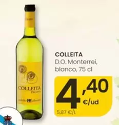 Colleita - D.O. Monterrei, Blanco