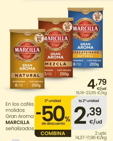 Marcilla - En Los Cafes Molidos Gran Aroma