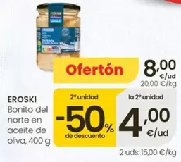 Eroski - Bonito Del Norte En Aceite De Oliva