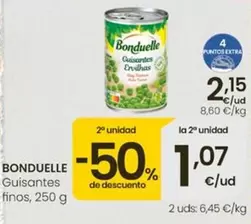 Bonduelle - Guisantes Finos