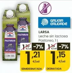 Larsa - Leche Sin Lactosa Pastoreo Desnatada