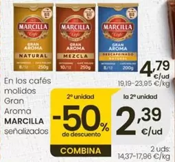 Marcilla - Cafes Molidos Gran Aroma 