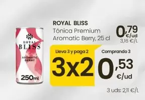 Royal Bliss - Tonica Premium Aromatic Berry