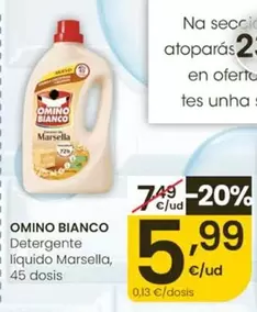 Omino Bianco - Detergente Liquido Marsella