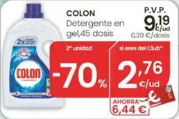 Colon - Detergente En Gel