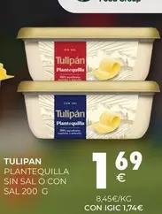 Tulipán - Plantequilla Sin Sal O Con Sal