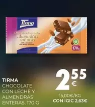 Tirma - Chocolate Con Leche Y Almendras Enteras