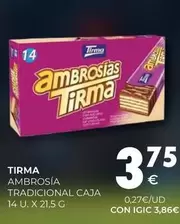 Tirma - Ambrosía Tradicional Caja