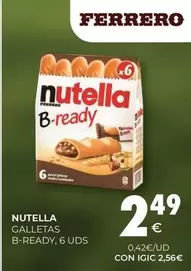 Nutella - Galletas B-ready