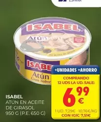 Isabel - Atun En Aceite De Girasol