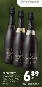 Freixenet - Cava Cordon Nero Brut, Semi O Seco