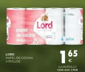 Premium - Papel De Cocina 4 Rollos