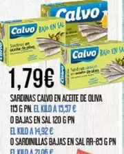 Calvo - Sardinas En Aceite De Oliva
