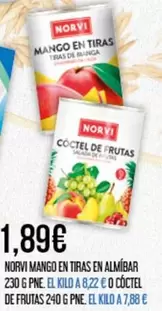 Norvi - Mango En Tiras En Almíbar