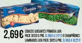 Prima - Cidacos Guisantes
