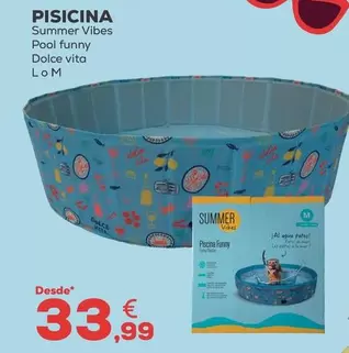 Summer Vibes - Pisicina Pool Funny Dolce Vita L O M