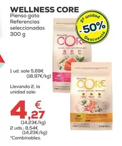 Wellness Core - Pienso Gato Referencias Seleccionadas