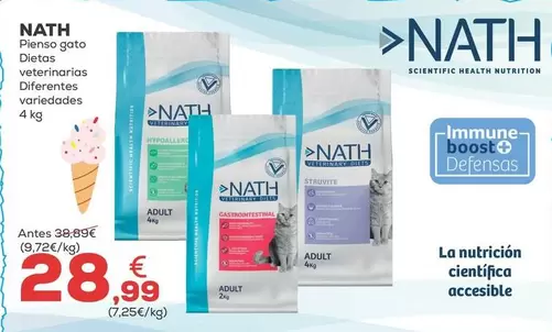 Nath - Pienso Gato Dietas Veterinarias