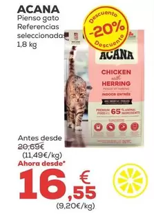 Acana - Pienso Gato Referencias Seleccionadas