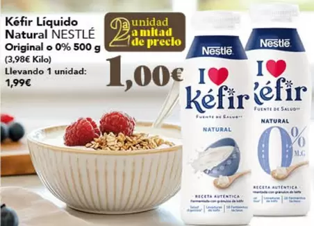 Nestlé - Kéfir Líquido Natural