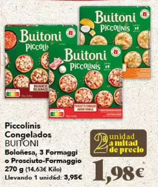 Buitoni - Piccolinis Congelados
