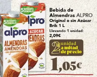 Alpro - Bebida De Almendras