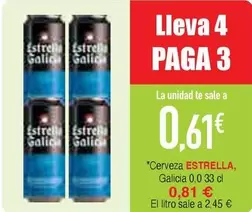 Estrella - Cerveza