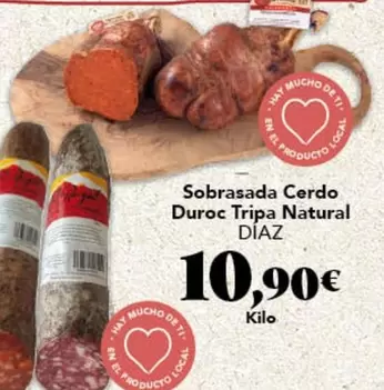 duroc - Sobrasada Cerdo Duroc Tripa Natural
