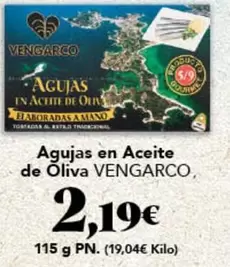 Vengarco - Agujas En Aceite De Oliva