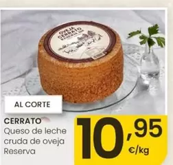 Cerrato - Queso De Leche Cruda De Oveja Reserva