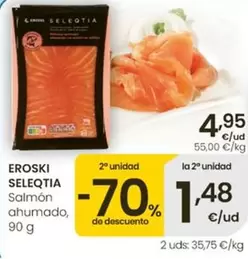 Eroski Seleqtia - Salmon Ahumado