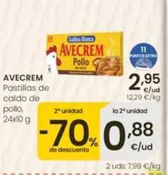 Avecrem - Pastillas De Caldo De Pollo